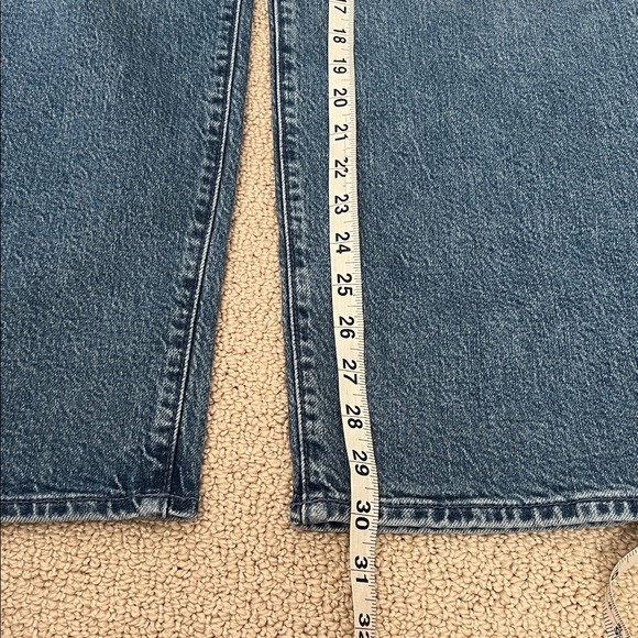 Mother The Dodger High Rise Sneakers Jeans in Wash NWT - Picture 13 of 15